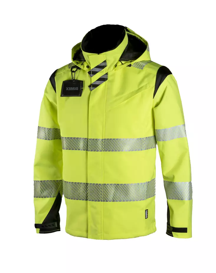 Dimex 6066Y Turva Kuoritakki keltainen - Dimex Huomiotakit - 6066Y - 1