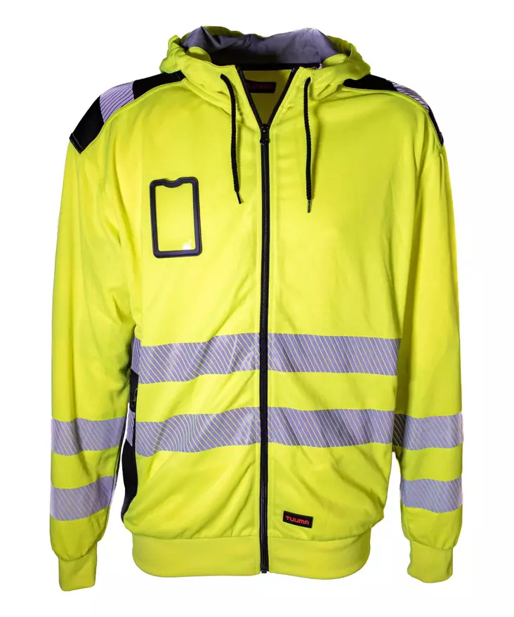 Tuuma Ilmava Huppari, Keltainen - Tuuma Huomiotyövaatteet - TU-HCH-Y - 1