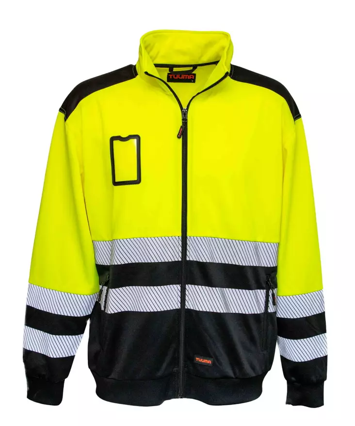 Tuuma Ilmava Svetari, Keltainen - Tuuma Huomiotyövaatteet - TU-HCS-Y - 1