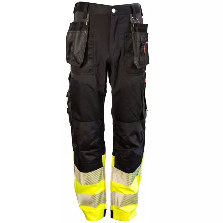 Tuuma Joustava Riipputaskuhousut, Keltai - Tuuma Huomiotyövaatteet - TU-HRTS-Y - 1